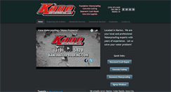 Desktop Screenshot of kanewaterproofing.com